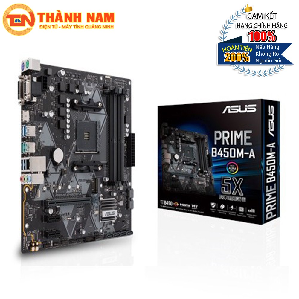 [FREESHIP 99K]_Mainboard ASUS PRIME B450M-A