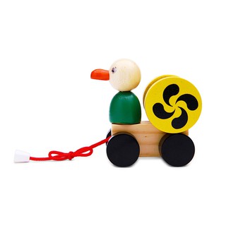 Đồ chơi giáo dục Việt For Kids - Con vịt trên xe (kéo dây) - VT3P-0124