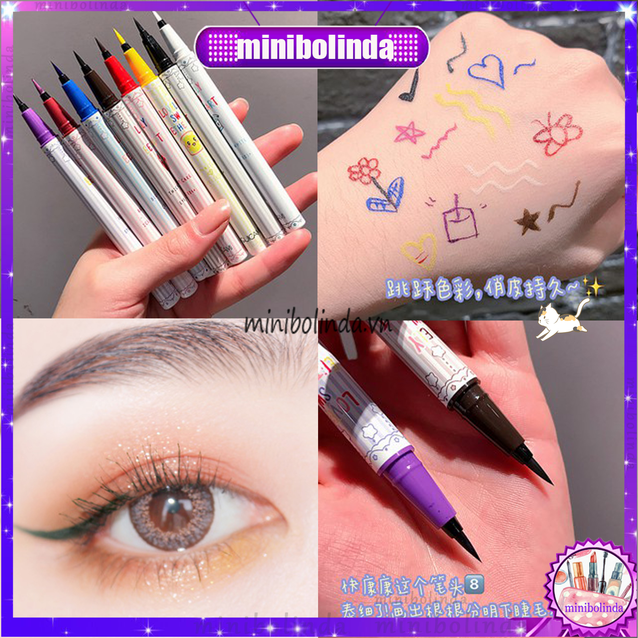 Bút Kẻ Mắt Nhiều Màu GUICAMI X Color Eyeliner Xpress | BigBuy360 - bigbuy360.vn