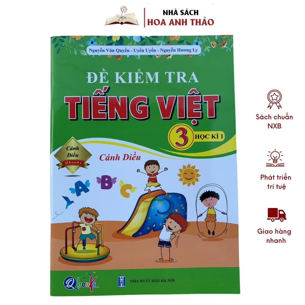 Sách - Combo Bài Tập Tuần và Đề Kiểm Tra Toán - Tiếng Việt Lớp 3 - Học Kì 1 - Cánh Diều