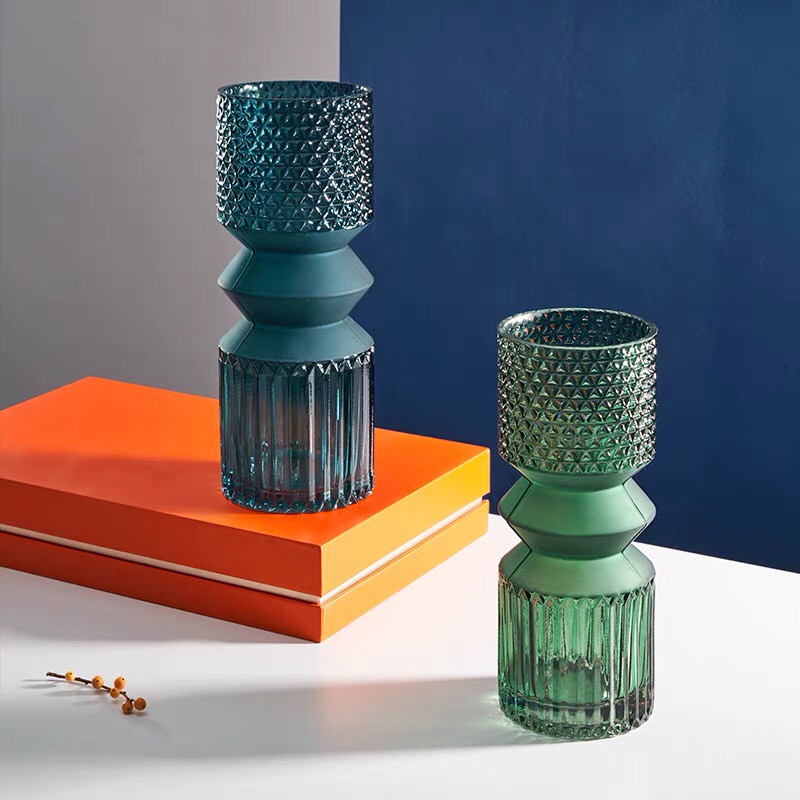 Bình Hoa Thủy Tinh Bắc Âu Đẹp - Lọ Cắm Hoa Thủy Tinh Đẹp