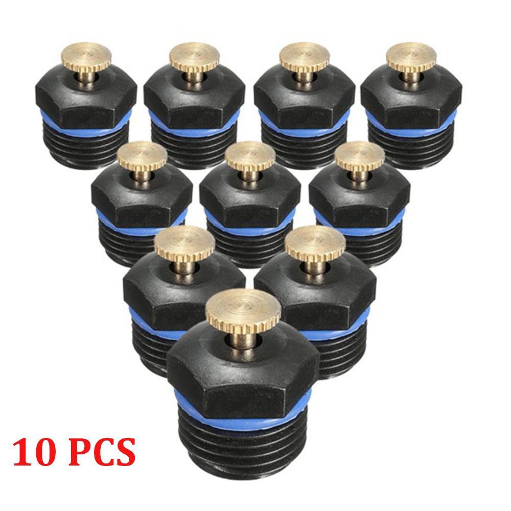 Bộ 10 Đầu Vòi Phun Nước Tưới Vườn Có Thể Điều Chỉnh Nhiều Màu