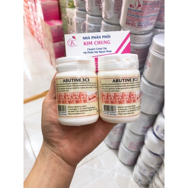 Abutine 3c3 ❤️ Kem Dưỡng Trắng chuyên dùng cho spa