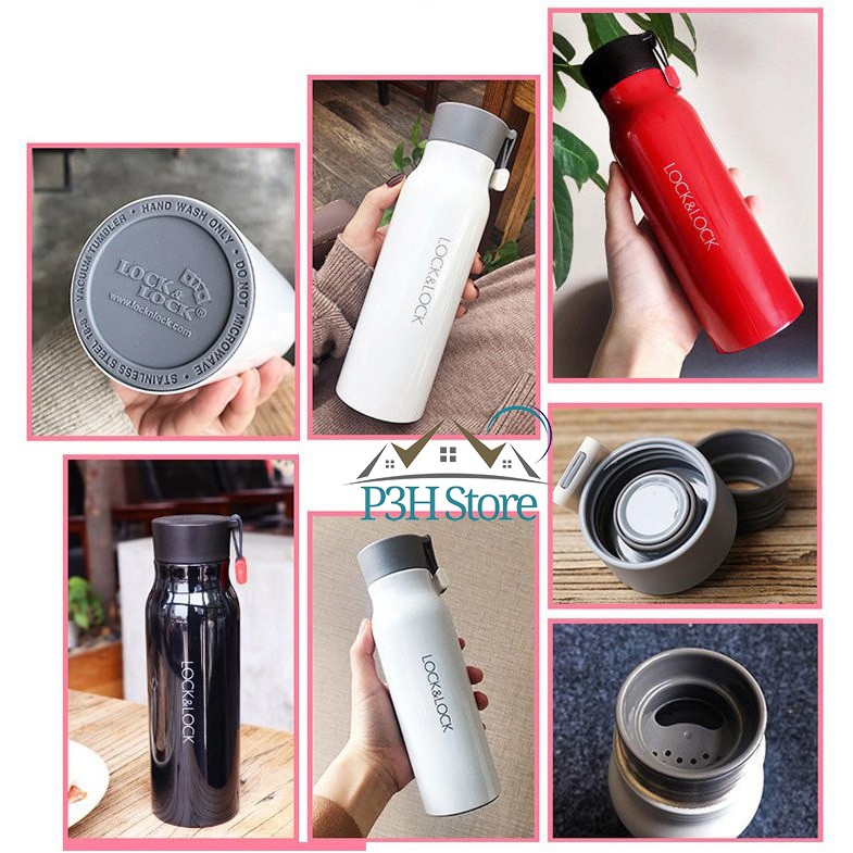 Bình giữ nhiệt Lock&amp;Lock Name Tumbler 500ml LHC4125