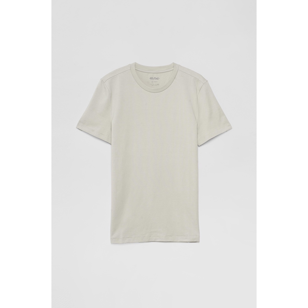 Áo Thun Nam Tay Ngắn Trơn Form Slim - Routine 10S21TSH002