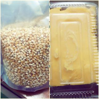 Set ngô mỹ làm bắp rang bơ
