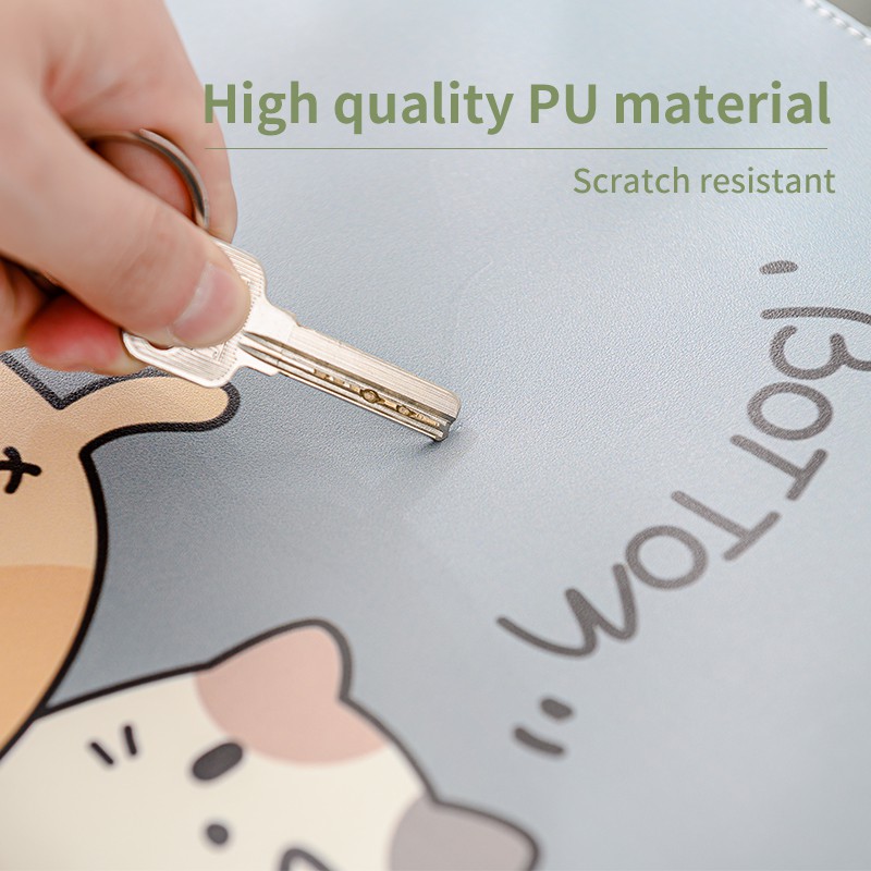 Túi Đeo Vai Đựng Máy Tính Xách Tay Bằng Da pu In Họa Tiết Hoạt Hình Dễ Thương 14/15/17 Inch Tiện Dụng