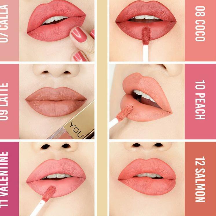 (hàng Mới Về) Son Kem Lì You Promo The Gold On Velvet Nhiều Màu Sắc Lựa Chọn | BigBuy360 - bigbuy360.vn