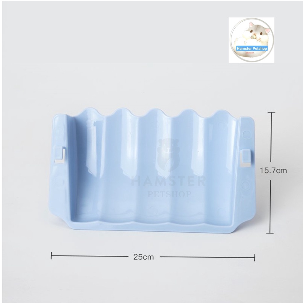 Máng cỏ khô gắn lồng Guinea Pig (bọ ú, chuột lang), thỏ, sóc bắc mỹ, chinchilla