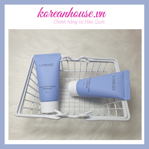 SỮA RỬA MẶT LÀM SẠCH SÂU LANEIGE MULTI DEEP-CLEAN CLEANSER_30ML