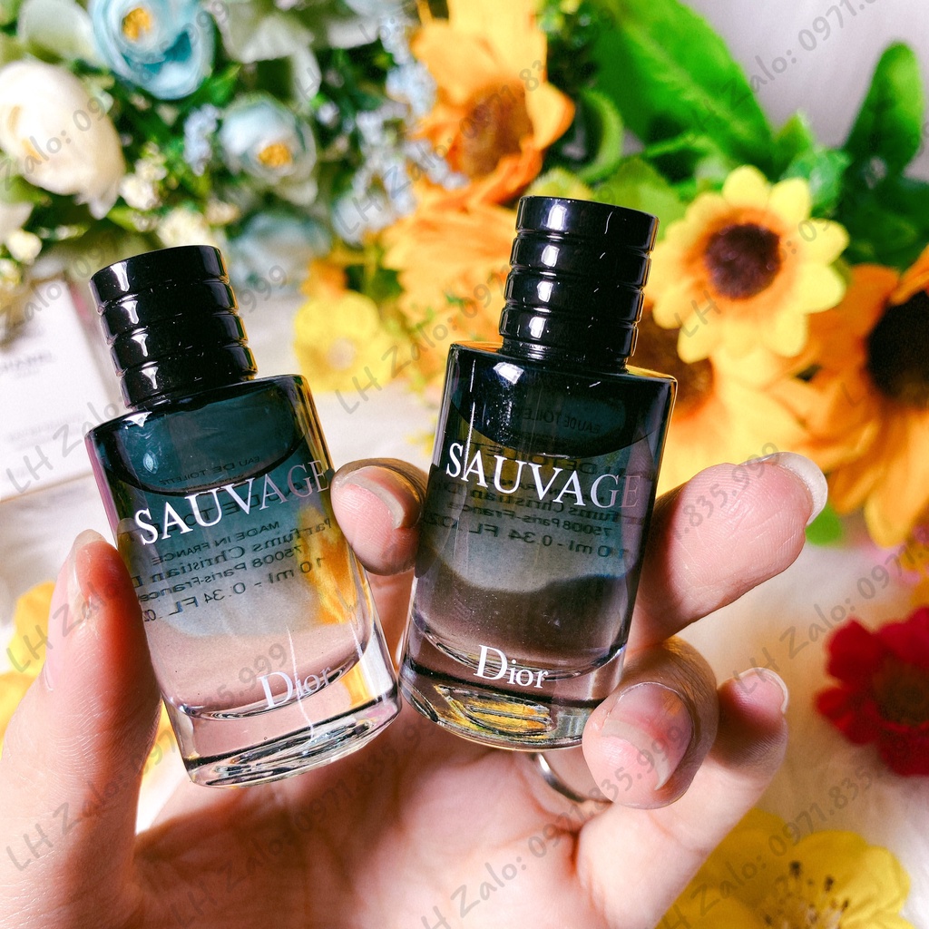 [ Mini Size ] Nước Hoa Dior Sauvage 10ml, Nước Hoa Nam chính hãng