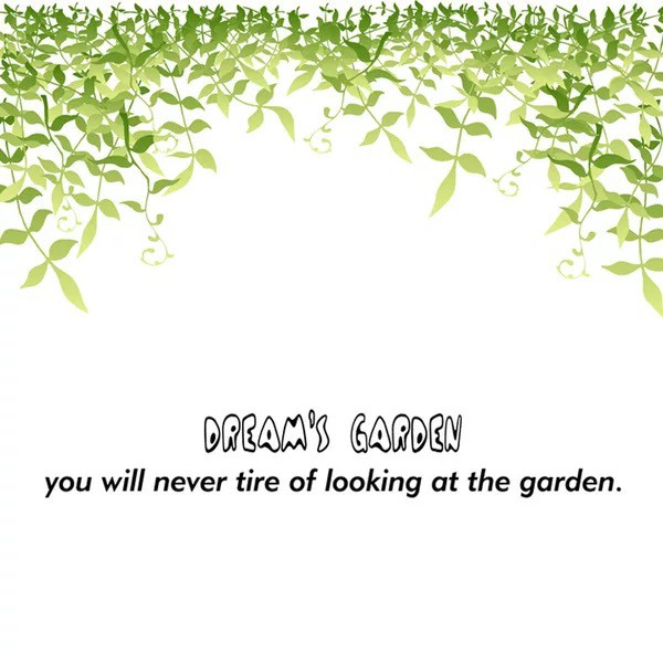 Decal trang trí kính cao cấp mẫu dây leo Lá xanh nhí (60cm x 58cm)