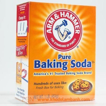 Bột Baking Soda đa công dụng khử mùi, diệt khuẩn, tẩy rửa, làm bánh, chăm sóc da 454g