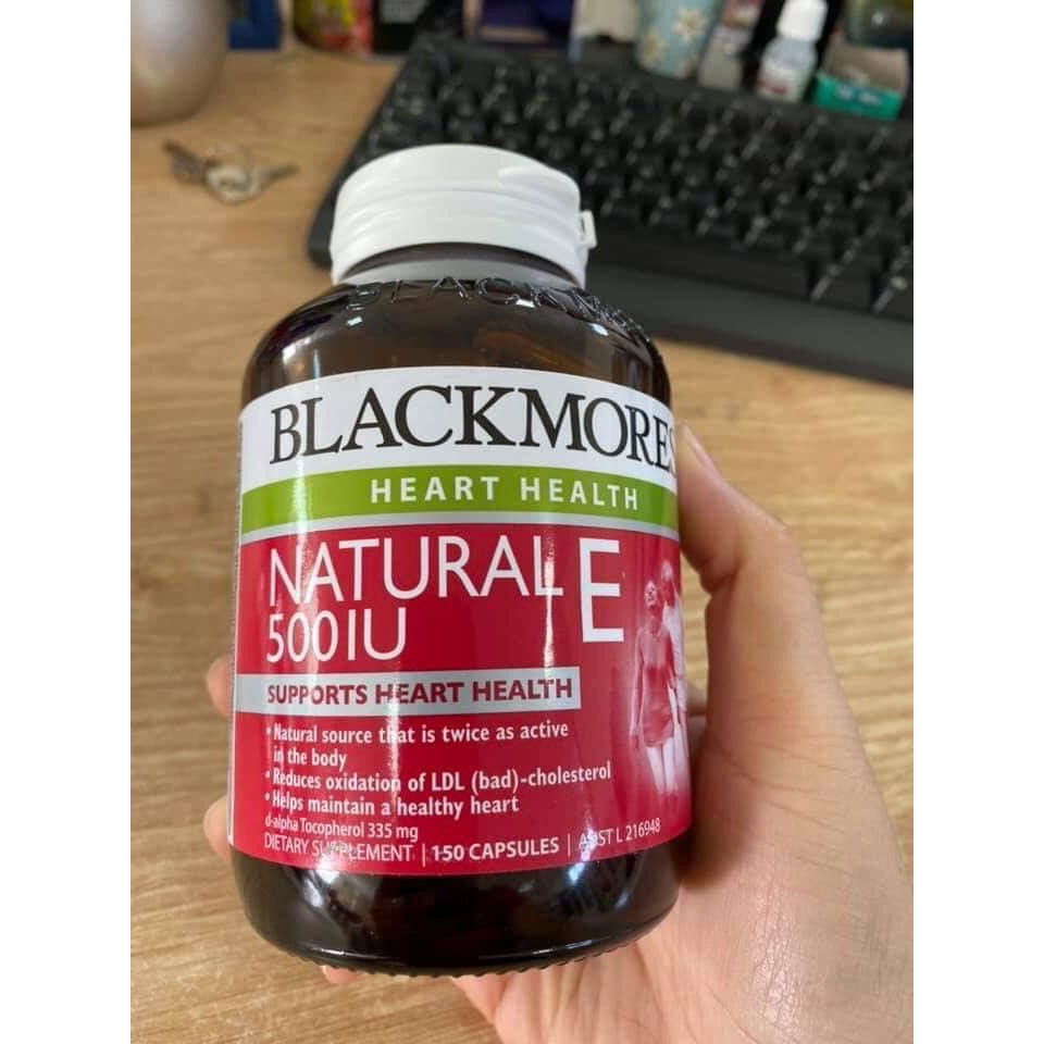 Vitamin E Blackmores Natural Vitamin E 500IU 150 viên