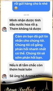 BBR VS - Tinh dầu nước hoa Pháp AROMA