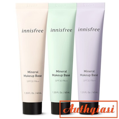 Kem lót Innisfree Mineral Makeup Base SPF30 PA+++ tác dụng 4in1 40ml
