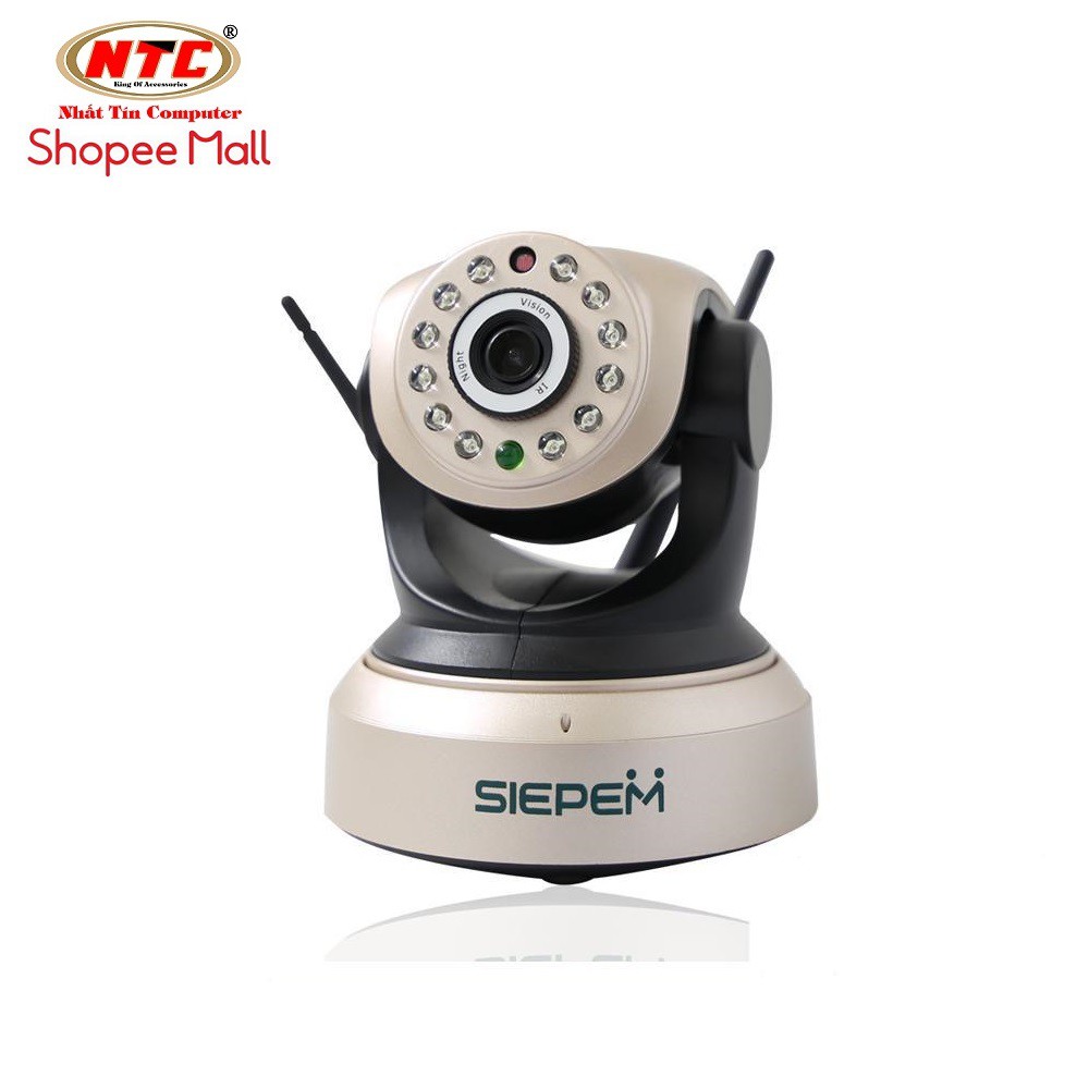 Camera IP Wifi SIEPEM S7001 Plus hỗ trợ FullHD 1080P độ phân giải 2.0MP (Vàng đồng