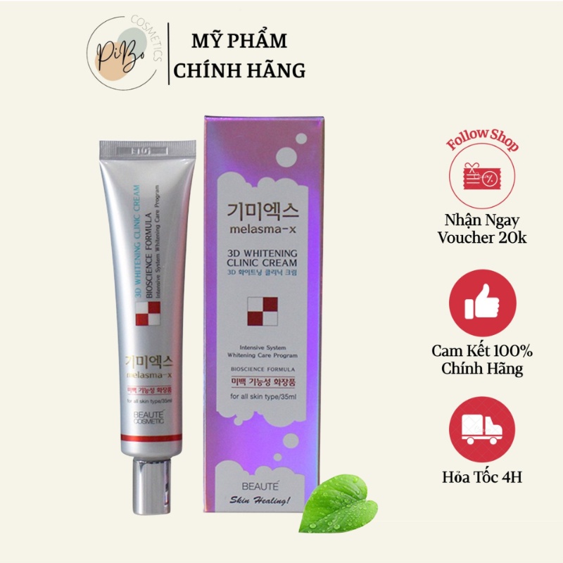 Kem Giảm Nám Tàn Nhang Melasma-x 3D Beauté