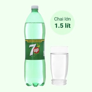 Nước ngọt 7 UP vị chanh chai 1.5 lít