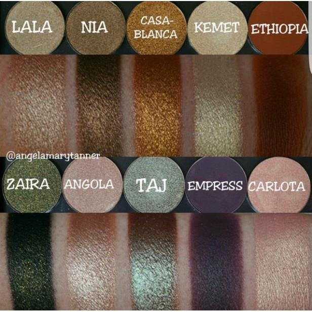 [AUTH CHUẨN MỸ] Phấn Mắt Juvia's Place Single Eyeshadow (ô màu lẻ, nhiều màu)