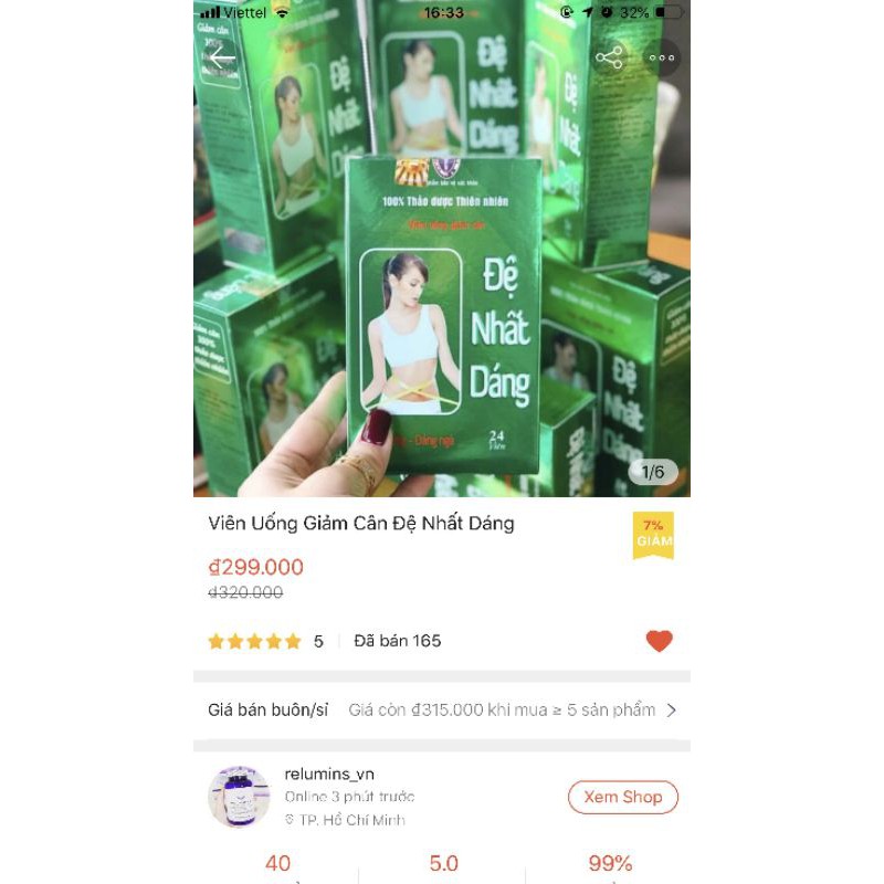 Viên uống giảm cân Đệ Nhất Dáng | BigBuy360 - bigbuy360.vn