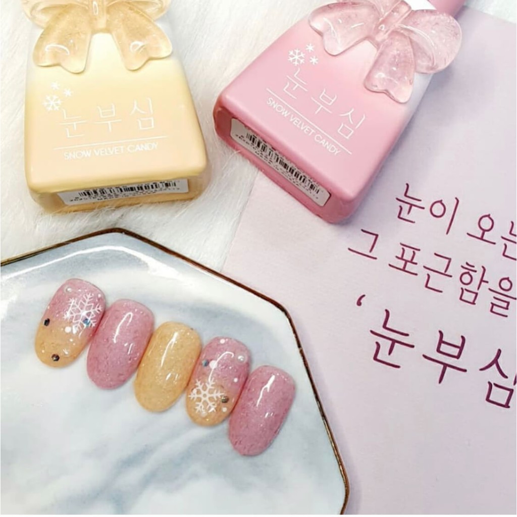 Sơn gel Hàn quốc Sweet Candy❄️𝑭𝒓𝒆𝒆𝑺𝒉𝒊𝒑❄️ Tách lẻ Bộ sưu tập Thu Đông 2020 NOON BOO SIM cao cấp