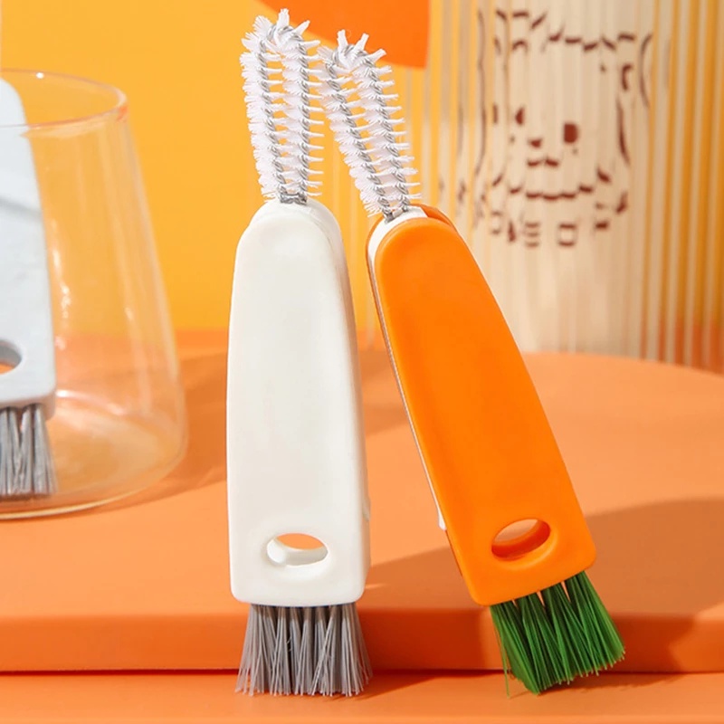 Bàn Chải Vệ Sinh Đa Năng 3 Trong 1 Thiết Kế Nhỏ Gọn Tiện Dụng