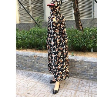 Áo Chống Nắng Toàn Thân 2 Lớp Vải Lanh Nhật ( Mềm, Nhẹ, Thoáng Mát)