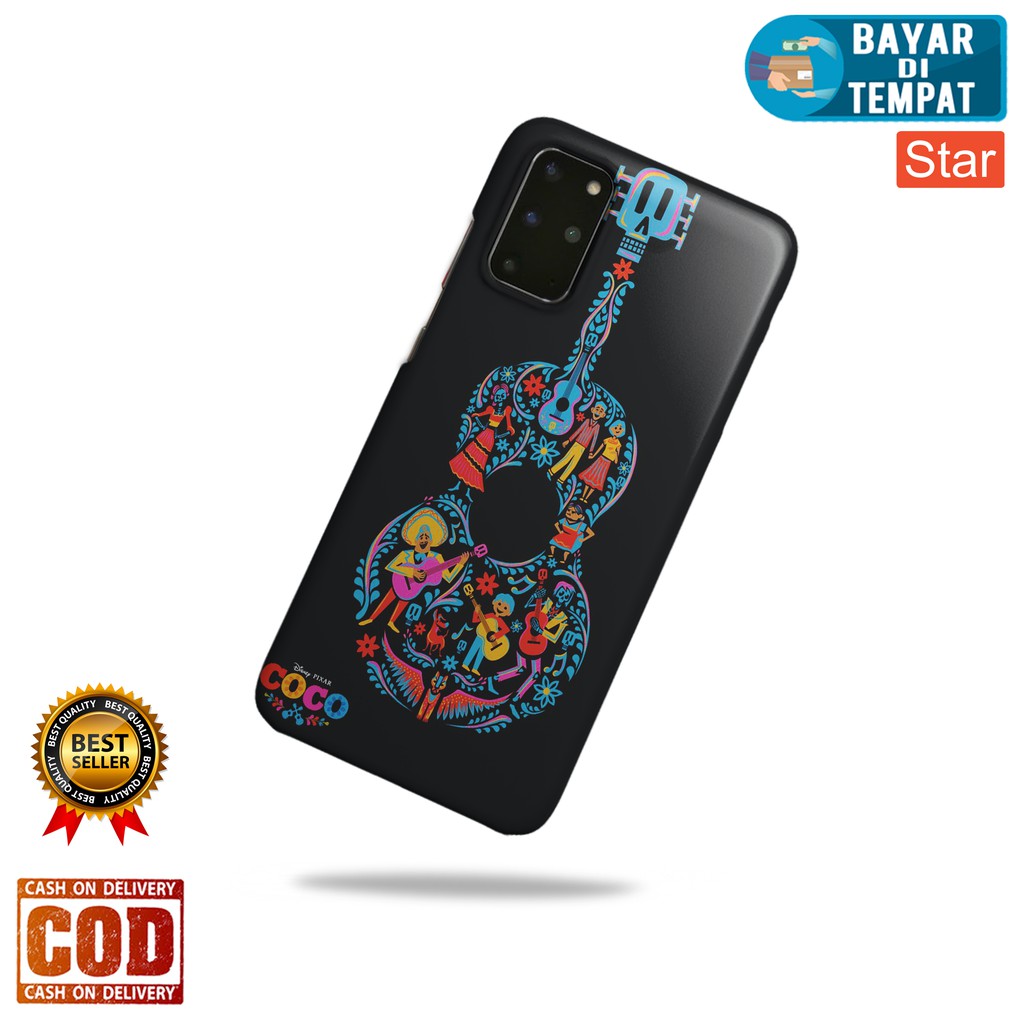 Ốp Điện Thoại Pcc Cứng In Hình Đàn Guitar Coco 3d Cho Iphone Samsung Oppo Vivo Xiaomi