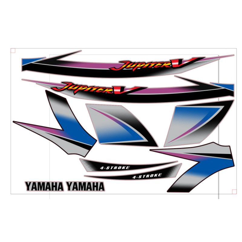 Tem rời dán xe jupiter v