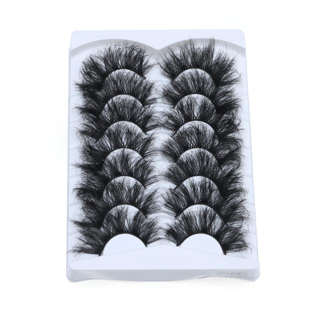 Set 7 Cặp Lông Mi Giả SKONHED Trang Điểm Thủ Công Dày Và Dài