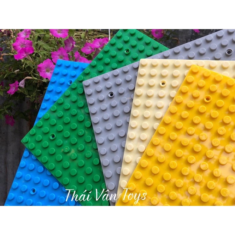 Tấm đế Lego gắn tường lắp ghép sáng tạo khu vui chơi - Lego size lớn Việt Nam