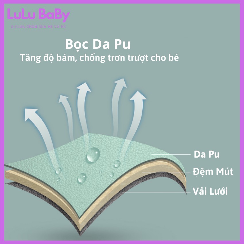 [ FREESHIP ] - Dễ Dàng Thu Gọn - Ghế Ăn Dặm Umoo phiên bản 2021 - Ghế Ăn Dặm Belly Baby - Thay Đổi Chiều Cao Theo Ý Muốn