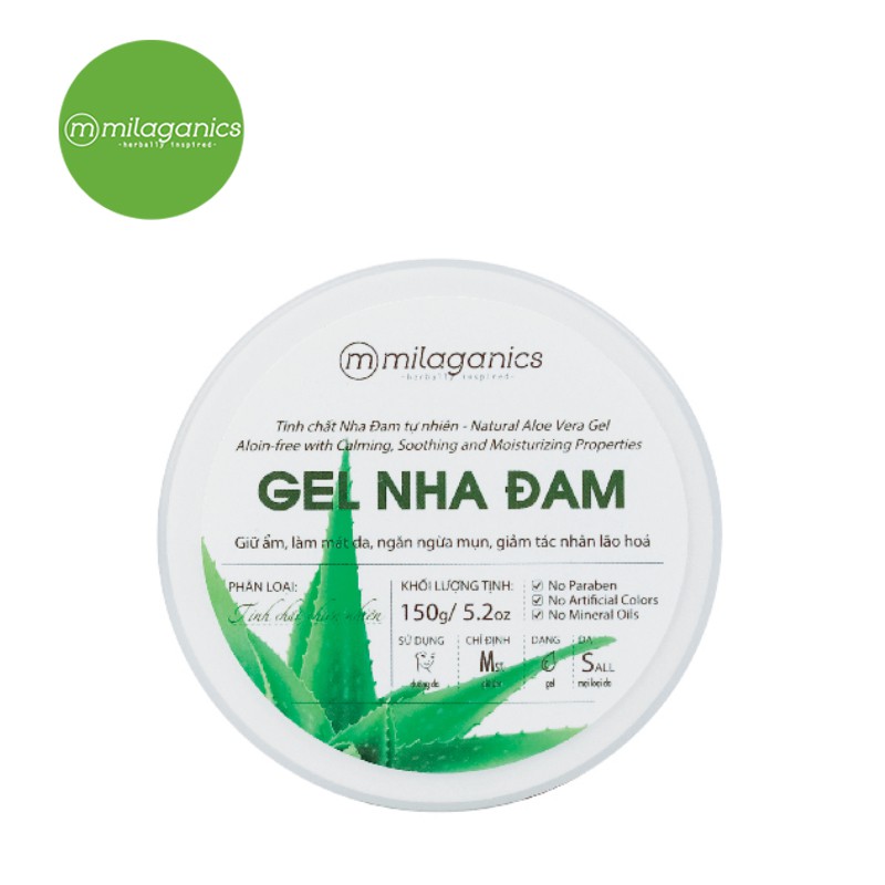 Gel nha đam Milaganics 150g | BigBuy360 - bigbuy360.vn