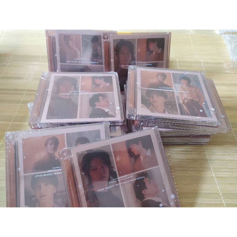 ALBUM nguyên seal The road của Suju đủ 3 ver