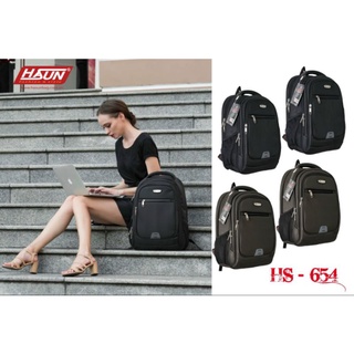 Balo laptop hasun cao cấp chống nước hs 654