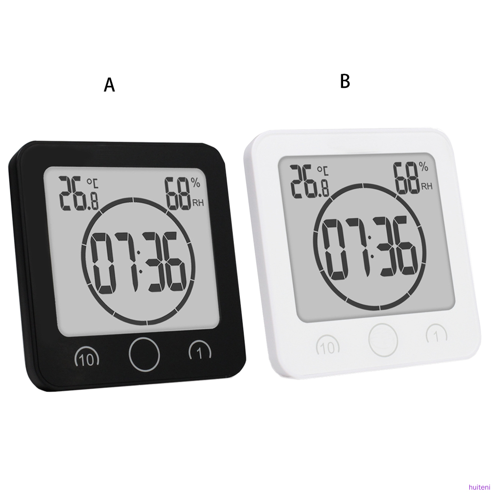 Đồng Hồ Kỹ Thuật Số Hiển Thị Nhiệt Độ Độ Ẩm Màn Hình Lcd | BigBuy360 - bigbuy360.vn