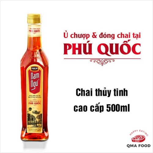 Nước Mắm Nam Ngư Cá Cơm Phú Quốc - Chai Thủy Tinh 500ml