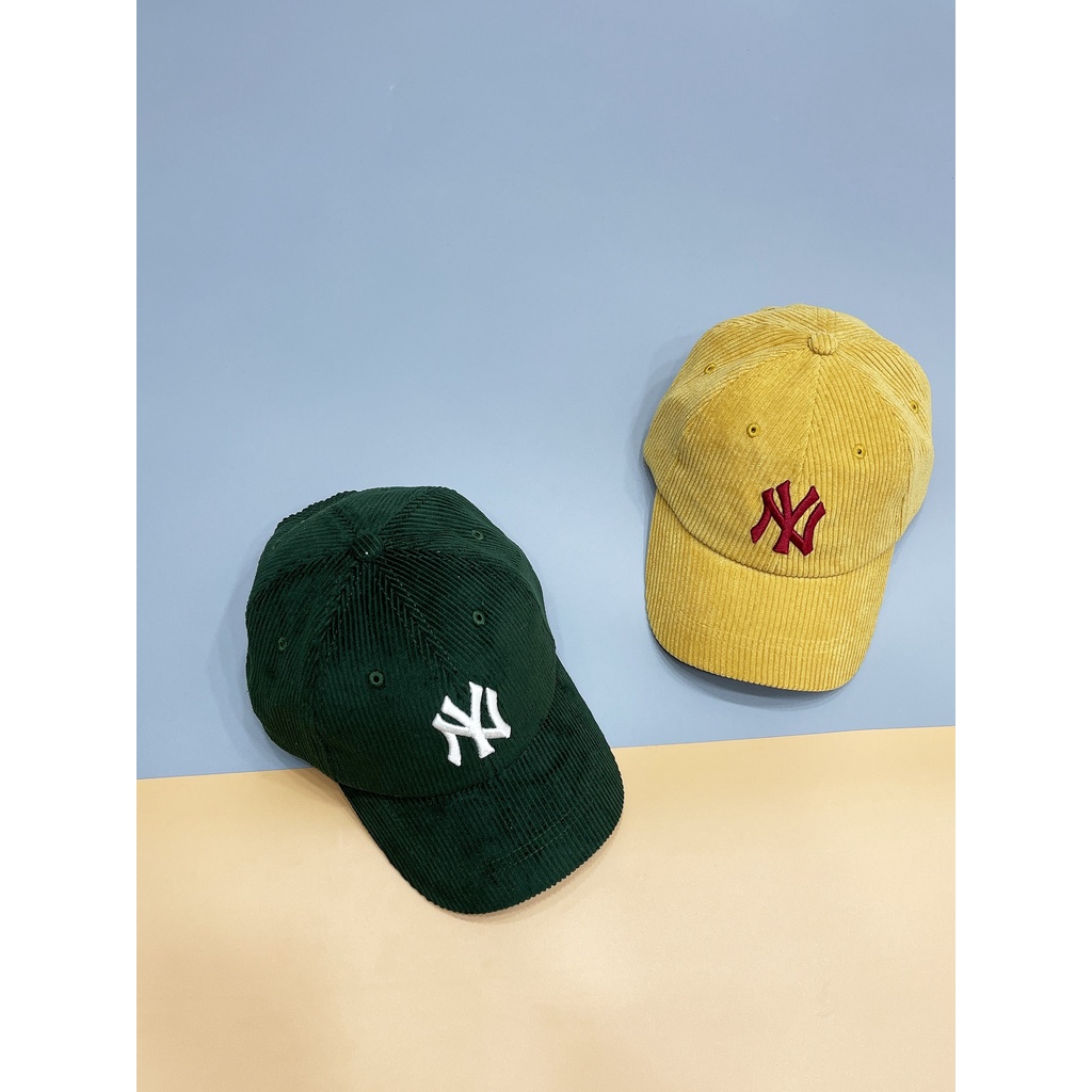 Mũ Lưỡi Trai NYCordoroy Basic Ball Cap Màu Mới N56