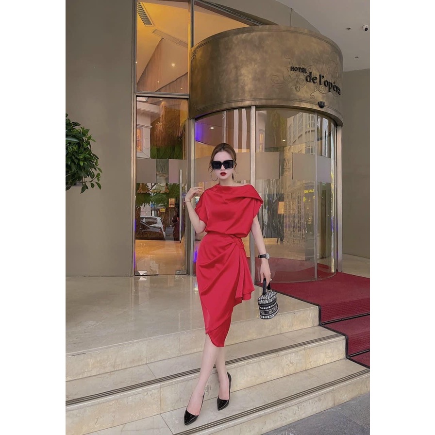 sét váy nữ cổ đổ hàng thiết kế cao cấp chất lụa siêu mềm mịn hs029 mang lại cảm giác thoải mái khi mặc | BigBuy360 - bigbuy360.vn