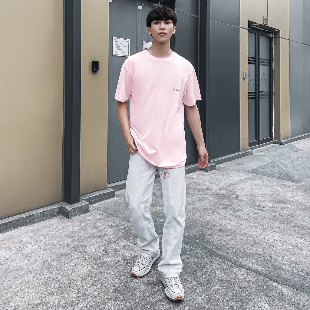 Áo Thun The Kind Unicorn Màu Hồng