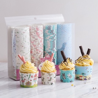 Cup giấy cứng ( lốc 50 chiếc ) đựng bánh cupcake