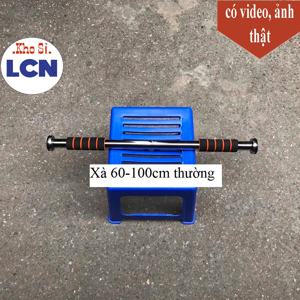 Xà Đơn Tại Nhà LCN [VIDEO] FREESHIP Xà Đơn Gắn Cửa Không cần bắt vít. Tùy chỉnh kích thước[SG]