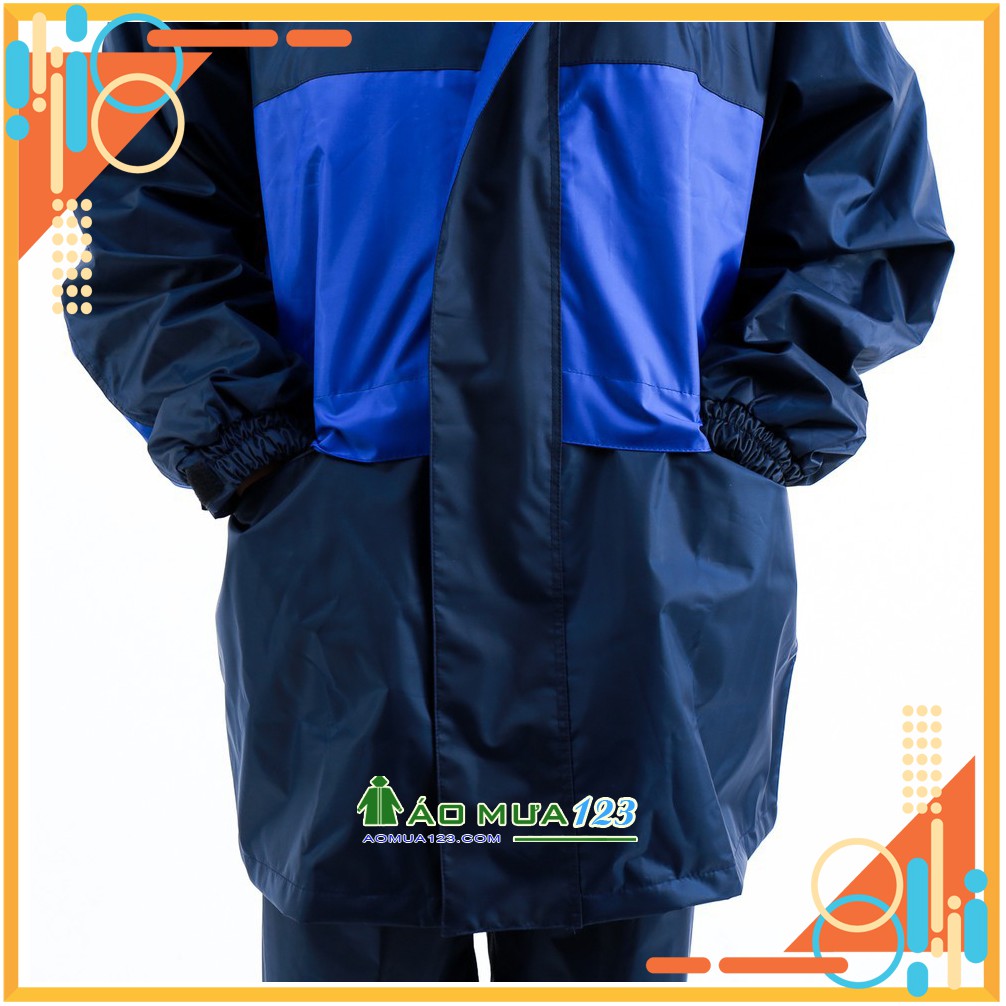 Bộ quần áo mưa 2 lớp 3 công dụng chống mưa, chống lạnh, siêu chống thấm