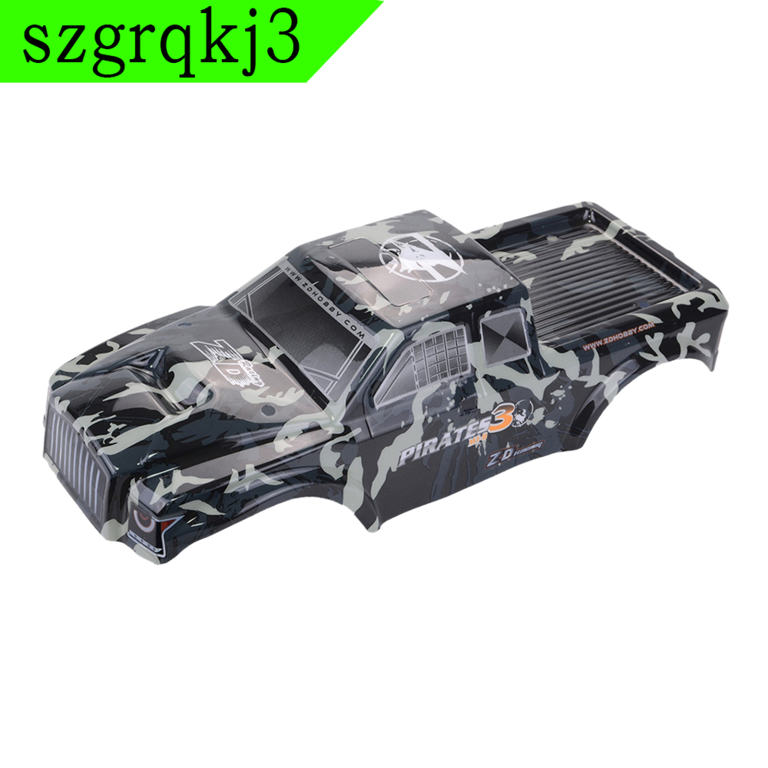 RC Vỏ Thân Xe Mô Hình Điều Khiển Từ Xa Zd Racing 08427 9116 Tỉ Lệ 1 / 8