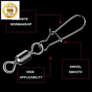 Khóa Link Nhật - Bộ 10 mani nhật - Khóa Linh Chống Xoăn cao cấp - Phụ kiện câu cá