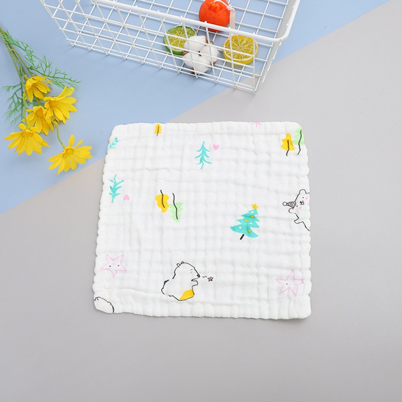 Set 5 Khăn Lau Mặt Tái Sử Dụng Tiện Lợi Cho Bé