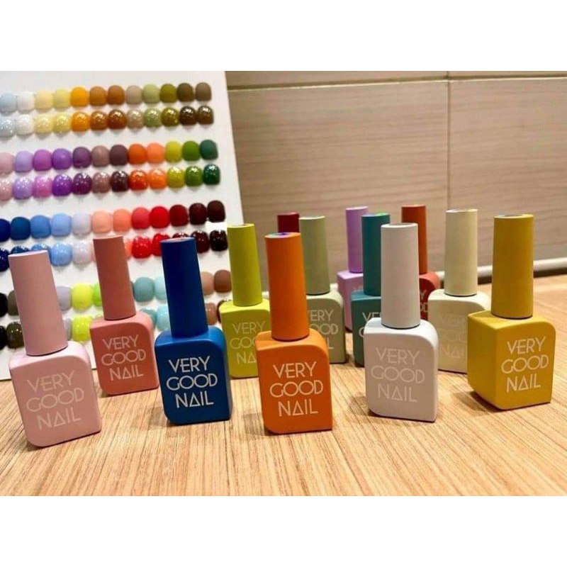 set sơn very good nail 60 màu. tặng kèm bảng màu, base+top