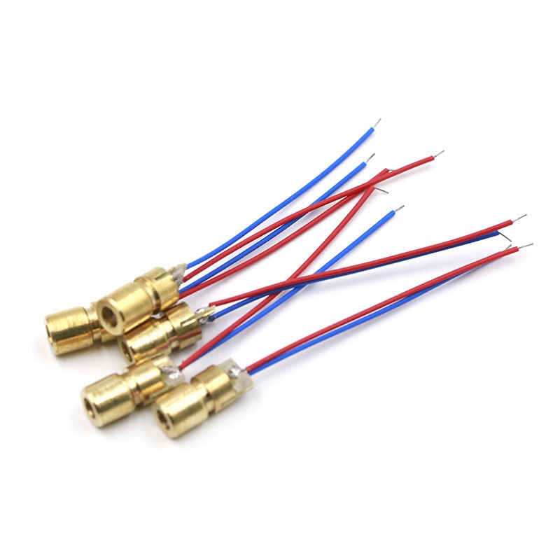 Đầu phát tia laze 3V / 5V - Đèn laze tia sáng đỏ 3V / 5V - Bước Sóng 650nM (GỬI ĐƠN TỪ 20K)
