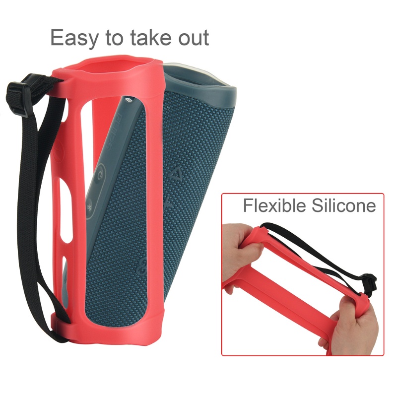 Vỏ Silicone Bảo Vệ Cho Loa Bluetooth J-B-L Clip 5